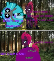 Size: 1920x2173 | Tagged: safe, derpibooru import, tempest shadow, bliss (powerpuff girls 2016), comic, crossover, duo, duo female, eaten alive, endosoma, female, female pred, female prey, image, internal, non-fatal vore, png, stomach noise, tempred, the powerpuff girls, vore