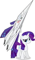 Size: 1512x2605 | Tagged: safe, artist:rarity3257, derpibooru import, rarity, pony, unicorn, ace combat, ace combat 7, adf-11f, adf-11f raven, image, jet, jet fighter, photo, plane, png, simple background, solo, transparent background, vector