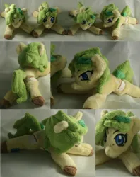Size: 3724x4696 | Tagged: safe, artist:bastler, derpibooru import, oc, oc:nettle vienna, unofficial characters only, earth pony, pony, female, image, irl, jpeg, leaves, leaves in hair, mare, photo, plushie
