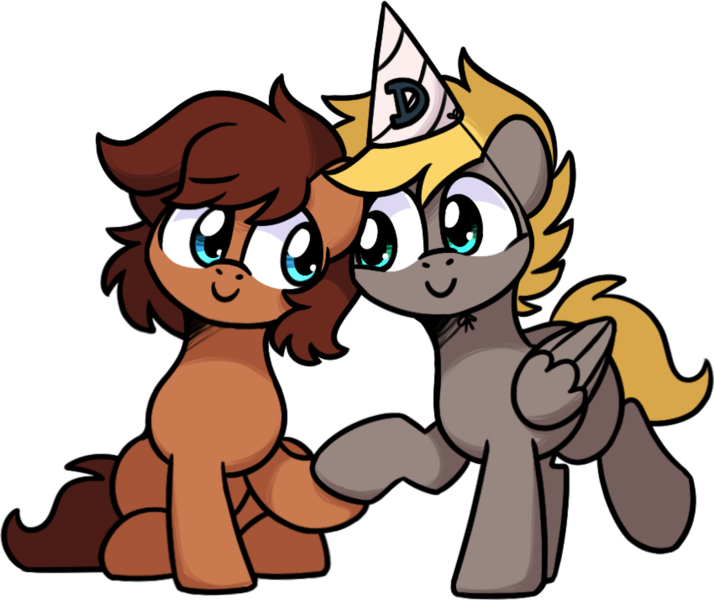 Size: 2550x2142 | Tagged: safe, artist:sugar morning, derpibooru import, part of a set, oc, oc:lapsus, oc:shutter, earth pony, pegasus, pony, image, png, simple background, transparent background