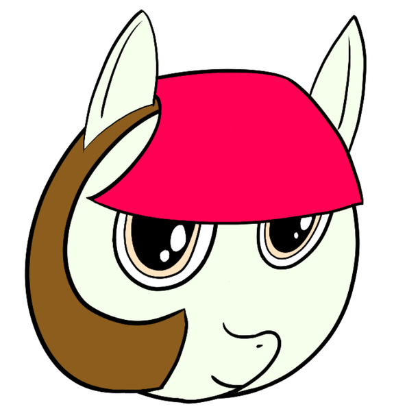 Size: 764x797 | Tagged: safe, artist:spagendleg, ponerpics import, oc, oc:claudia, pegasus, pony, d'lirium, disembodied head, female, image, mare, png