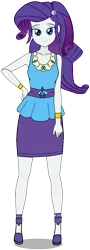 Size: 443x1232 | Tagged: safe, anonymous artist, artist:edy_january, derpibooru import, rarity, human, equestria girls, equestria girls series, clothes, dress, geode of shielding, high heels, humanized, image, jewelry, kisekae, magical geodes, png, rarity peplum dress, shoes, simple background, solo, transparent background, vector