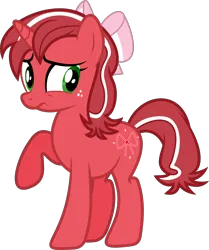 Size: 8370x10000 | Tagged: safe, artist:killagouge, derpibooru import, oc, oc:red ribbon, pony, unicorn, absurd resolution, bow, female, hair bow, image, mare, png, simple background, solo, transparent background