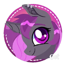 Size: 2048x2048 | Tagged: safe, artist:rottengotika, derpibooru import, oc, oc:velvet swirl, pony, unicorn, commission, icon, image, png, ych result