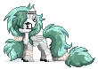 Size: 110x78 | Tagged: safe, artist:avroras_world, derpibooru import, oc, unofficial characters only, pegasus, pony, bandage, commission, female, image, mare, pixel art, png, simple background, transparent background