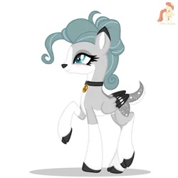 Size: 2500x2500 | Tagged: safe, artist:r4hucksake, derpibooru import, oc, oc:freya karisdóttir, deer, deer pony, original species, peryton, female, image, png, simple background, solo, transparent background