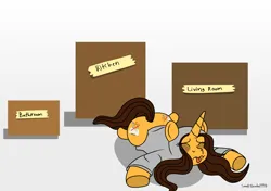 Size: 4300x3030 | Tagged: safe, artist:small-brooke1998, derpibooru import, oc, oc:brooke, boxes, exhausted, explanation, eyes closed, image, irl sona, moving boxes, png, story included, tired