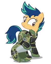 Size: 4000x5000 | Tagged: safe, artist:gypsykumquat, derpibooru import, oc, oc:fiery stamp, unofficial characters only, earth pony, pony, .svg available, absurd resolution, alternate timeline, alternate universe, apocalypse, armor, clothes, costume, crystal war timeline, earth pony oc, female, halloween, halloween costume, helmet, holiday, image, inkscape, military, military uniform, png, show accurate, simple background, solo, transparent background, uniform, vector