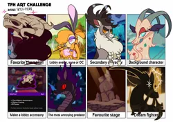 Size: 1350x950 | Tagged: safe, artist:skyie-fyire, fhtng th§ ¿nsp§kbl, them's fightin' herds, community related, image, jpeg, stronghoof hoofstrong, stronghoof hoofstrong (tfh), tfh art challenge, tianhuo (tfh)