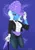 Size: 542x772 | Tagged: safe, artist:aurorafang, derpibooru import, trixie, anthro, unicorn, bowtie, cane, clothes, dress shirt, gloves, hat, image, leotard, magician outfit, pantyhose, png, solo, trixie's hat, tuxedo
