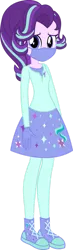 Size: 483x1654 | Tagged: safe, artist:osipush, edit, editor:brokenadam, starlight glimmer, clothes, converse, coronavirus, covid-19, face mask, female, gloves, image, long leggings, long sleeves, png, shoes, simple background, skirt, solo, transparent background, vector