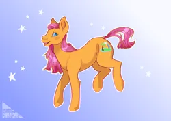 Size: 5787x4092 | Tagged: safe, artist:katarablankart, derpibooru import, island rainbow (g3), earth pony, pony, g3, image, png, solo