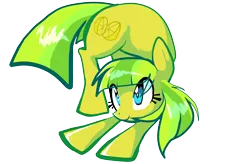 Size: 3400x2231 | Tagged: safe, artist:yidwags, derpibooru import, oc, oc:lemon drop, unofficial characters only, earth pony, pony, earth pony oc, female, image, png, simple background, solo, solo female, transparent background