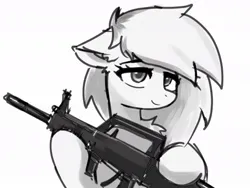 Size: 1080x813 | Tagged: safe, artist:ponywar1997, derpibooru import, oc, oc:dan, unofficial characters only, pegasus, gun, image, jpeg, solo, weapon