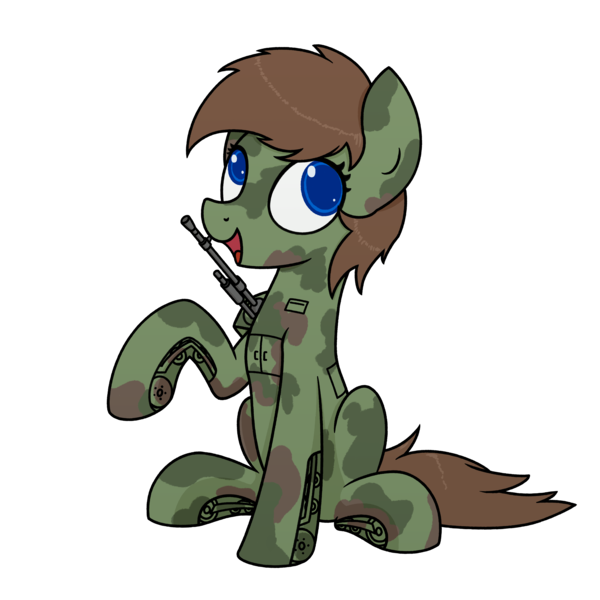 Size: 3000x3000 | Tagged: safe, artist:superderpybot, derpibooru import, tank, oc, ponified, unofficial characters only, original species, pony, tank pony, gun, happy, image, png, ponified vehicle, simple background, sitting, tankette, tks, transparent background, weapon