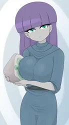 Size: 2015x3642 | Tagged: safe, artist:batipin, derpibooru import, maud pie, equestria girls, breasts, busty maud pie, image, looking at you, png