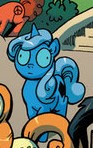 Size: 93x148 | Tagged: safe, derpibooru import, idw, carrot top, golden harvest, pony, unicorn, the return of queen chrysalis, changelings are terrible actors, female, g4, image, jpeg, mare, watersprout waves