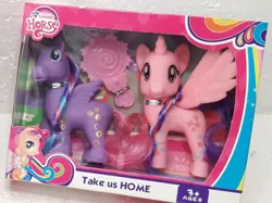 Size: 783x585 | Tagged: safe, derpibooru import, alicorn, pegasus, pony, ages 3+, bootleg, choker, duo, female, hoers, image, jpeg, mare, my lovely horse, toy