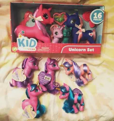 Size: 1080x1151 | Tagged: safe, derpibooru import, pony, unicorn, ages 3+, bootleg, bow, brush, choking hazard, colored horn, comb, female, filly, foal, hair bow, hairmazing unicorn, horn, image, jpeg, kid connection, mare, photo, toy