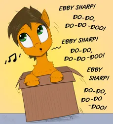 Size: 1850x2021 | Tagged: safe, artist:chopsticks, derpibooru import, oc, unofficial characters only, earth pony, pony, baby shark, box, cheek fluff, chest fluff, cute, dialogue, ear fluff, image, male, parody, png, silly, silly pony, simple background, singing, sketch, solo, song, song parody, stallion, text, unshorn fetlocks