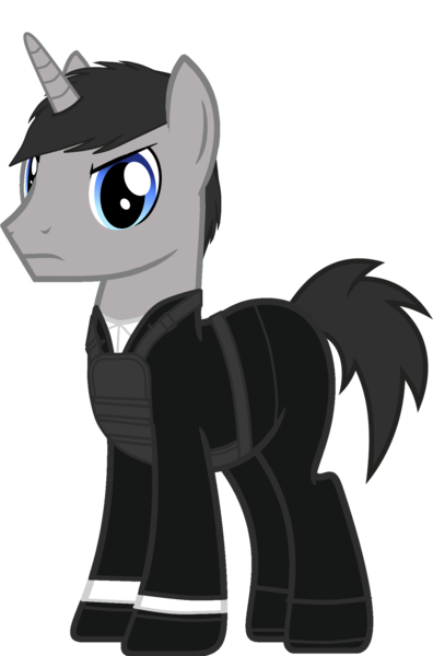 Size: 1280x1938 | Tagged: safe, artist:edy_january, derpibooru import, edit, vector edit, oc, oc:makarov, oc:vladimir makarov (call of duty), pony, unicorn, antagonist, armor, base used, black suit, body armor, boots, call of duty, call of duty: modern warfare 2, clothes, cyrillic, gloves, image, parody, png, reference, russia, russian, shoes, simple background, solo, tactical vest, terrorist, transparent background, vector, vest, vladimir makarov