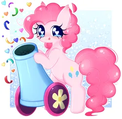 Size: 2628x2560 | Tagged: safe, artist:arwencuack, derpibooru import, pinkie pie, earth pony, pony, cute, image, png, solo