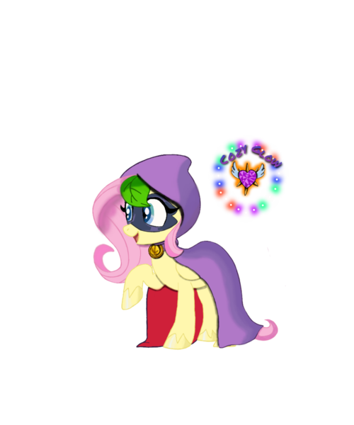 Size: 960x1152 | Tagged: safe, artist:real end, derpibooru import, pegasus, pony, choker, cloak, clothes, crossover, face mask, green shadow, image, leaf, mask, plants vs zombies, png, pvz heroes, raised hoof, simple background, solo, superhero, transparent background