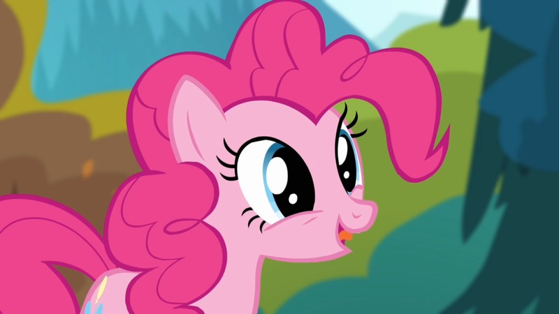 Size: 2560x1440 | Tagged: safe, derpibooru import, screencap, pinkie pie, earth pony, pony, pinkie apple pie, cute, diapinkes, image, jpeg, open mouth, smiling, solo
