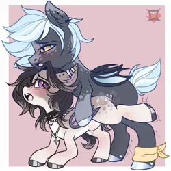 Size: 2000x2000 | Tagged: safe, artist:lemondoods, ponerpics import, oc, unofficial characters only, pony, cum, cumming, female, image, jpeg, male, mare, sex