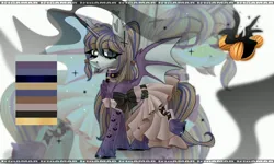 Size: 4096x2458 | Tagged: safe, artist:irinamar, derpibooru import, oc, unofficial characters only, alicorn, bat pony, bat pony alicorn, pony, bat pony oc, bat wings, horn, image, jpeg, solo, wings