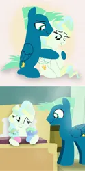 Size: 2440x4914 | Tagged: safe, artist:mlplary6, derpibooru import, sky stinger, vapor trail, oc, pegasus, pony, baby, baby pony, colt, crying, female, filly, foal, husband and wife, image, jpeg, male, mare, newborn, offspring, parent:sky stinger, parent:vapor trail, parents:vaporsky, pregnant, shipping, siblings, stallion, straight, tears of joy, twins, vaporsky
