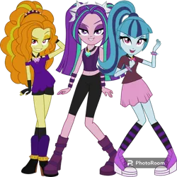 Size: 894x894 | Tagged: safe, artist:cutler1228, derpibooru import, adagio dazzle, aria blaze, sonata dusk, equestria girls, clothes, image, png, simple background, the dazzlings, transparent background