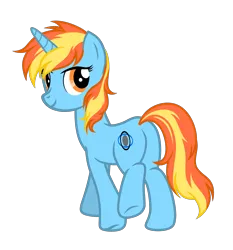 Size: 3006x3220 | Tagged: safe, artist:equestria secret guard, derpibooru import, oc, oc:dusking sky, unofficial characters only, pony, unicorn, butt, female, horn, image, looking at you, looking back, mare, plot, png, rear view, simple background, solo, transparent background, unicorn oc, walking