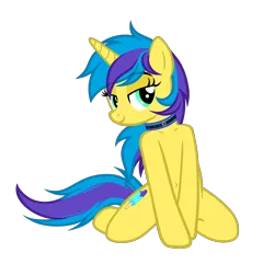 Size: 3779x3648 | Tagged: safe, artist:equestria secret guard, derpibooru import, oc, oc:summerly berrise, unofficial characters only, pony, unicorn, bedroom eyes, belly button, collarbone, female, horn, image, jewelry, kneeling, looking at you, mare, necklace, png, sexy, shoulder, simple background, smiling, smiling at you, solo, transparent background, unicorn oc