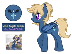 Size: 3779x2871 | Tagged: safe, artist:equestria secret guard, derpibooru import, oc, oc:sadie angela, unofficial characters only, bat pony, pony, bat pony oc, bat wings, female, image, mare, png, simple background, solo, transparent background, wings