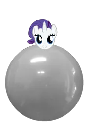 Size: 1213x1743 | Tagged: safe, artist:marybethemberjoy49-1, derpibooru import, rarity, unicorn, 1000 years in photoshop, balloon, female, head, image, png, simple background, smiling, solo, transparent background