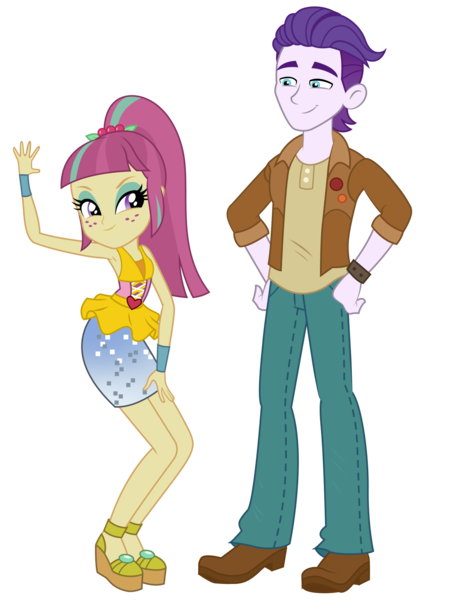 Size: 1260x1680 | Tagged: safe, artist:famousmari5, artist:maretrick, derpibooru import, edit, vector edit, dirk thistleweed, sour sweet, accountibilibuddies, dance magic, equestria girls, equestria girls series, spoiler:choose your own ending (season 2), spoiler:eqg series (season 2), spoiler:eqg specials, accountibilibuddies: rainbow dash, armpits, clothes, denim, disco dress, dress, female, freckles, image, jacket, jeans, male, pants, png, ponytail, shipping, shirt, shoes, simple background, sourweed, straight, thistlesweet, transparent background, vector, wristband