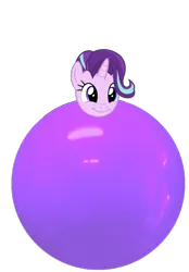 Size: 1213x1743 | Tagged: safe, artist:marybethemberjoy49-1, derpibooru import, starlight glimmer, pony, unicorn, 1000 years in photoshop, balloon, female, head, image, png, solo