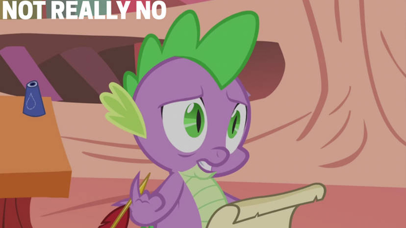 Size: 2000x1123 | Tagged: safe, derpibooru import, edit, edited screencap, editor:quoterific, screencap, spike, feeling pinkie keen, golden oaks library, image, inkwell, jpeg, library, quill, scroll, solo