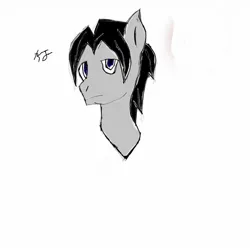 Size: 1280x1280 | Tagged: safe, artist:katietheluna, derpibooru import, oc, oc:blaze saddle, unofficial characters only, pegasus, pony, bust, image, jpeg, male, original character do not steal, pegasus oc, portrait, simple background, solo, stallion, white background, wings