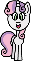 Size: 343x663 | Tagged: safe, artist:kookycookiemonster66, derpibooru import, sweetie belle, pony, unicorn, cute, diasweetes, female, filly, foal, g4, happy, image, open mouth, open smile, png, simple background, smiling, solo, transparent background