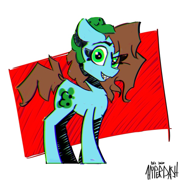 Size: 4500x4500 | Tagged: safe, artist:hyper dash, derpibooru import, oc, oc:neko, unofficial characters only, earth pony, pony, dreamworks face, eyebrows, grin, high res, image, looking at you, png, raised eyebrow, simple background, smiling, solo, white background