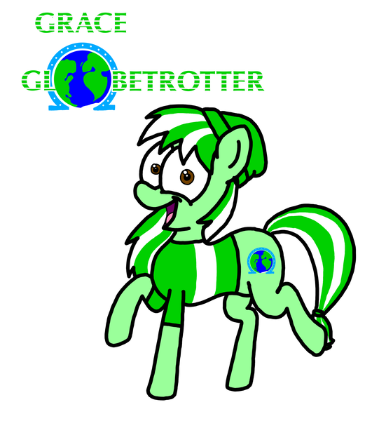 Size: 3023x3351 | Tagged: safe, artist:professorventurer, derpibooru import, oc, oc:grace globetrotter, pony, beanie, clothes, female, hat, image, mare, png, shirt, striped shirt