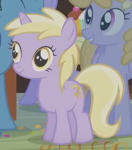 Size: 185x210 | Tagged: safe, derpibooru import, screencap, dinky hooves, drizzle, pony, unicorn, call of the cutie, season 1, cropped, female, filly, foal, g4, image, mare, png, solo focus, standing