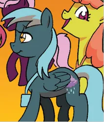 Size: 297x348 | Tagged: safe, derpibooru import, idw, unnamed character, unnamed pony, pegasus, pony, friends forever, spoiler:comic, spoiler:comicff9, female, image, png