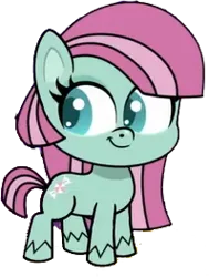 Size: 199x263 | Tagged: safe, artist:pascalmulokozi2, derpibooru import, edit, edited screencap, screencap, minty (g4), earth pony, pony, my little pony: pony life, spoiler:pony life s02e10, female, image, mare, not a vector, png, simple background, solo, the great cowgirl hat robbery, transparent background