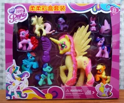 Size: 500x413 | Tagged: safe, artist:datnaro, derpibooru import, applejack, fluttershy, pinkie pie, princess celestia, rainbow dash, rarity, spike, twilight sparkle, alicorn, dragon, earth pony, pegasus, pony, unicorn, ages 3+, alicornified, blind bag, bootleg, chinese text, choking hazard, comb, female, fluttercorn, fun lovely pony, hug, image, jpeg, male, mane six, mare, moon runes, race swap, stock vector, stolen fanart, toy