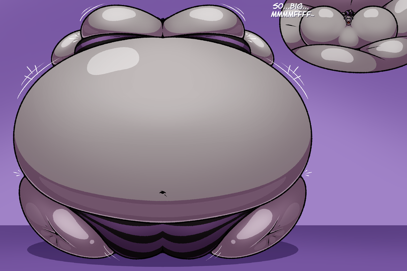 Size: 2250x1500 | Tagged: questionable, alternate version, artist:trash bot, derpibooru import, oc, oc:magna-save, pony, unicorn, belly, big belly, big breasts, body inflation, bra, breasts, butt, chubby cheeks, close-up, clothes, dialogue, digital art, fat, female, food, huge belly, huge breasts, huge butt, hyper, hyper inflation, image, impossibly large belly, impossibly large breasts, impossibly large butt, impossibly large everything, inflation, large belly, large butt, massive, mechanical blindness, morbidly obese, obese, onomatopoeia, panties, png, simple background, solo, solo female, sphere, spherical inflation, swollen, underwear