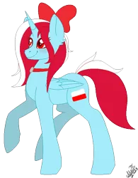 Size: 570x730 | Tagged: safe, artist:greenmarta, derpibooru import, oc, ponified, unofficial characters only, pony, image, nation ponies, png, poland, simple background, solo, transparent background