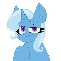 Size: 750x750 | Tagged: safe, artist:sketchy-pfps, edit, editor:strifesnout, ponerpics import, trixie, pony, unicorn, female, image, mare, png, simple background, solo, transparent background